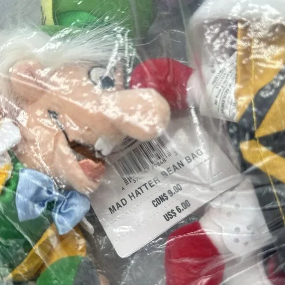 Alice In Wonderland Disney Store Tweedle Dee Dum Mad Hatter Cheshire Queen Set 4